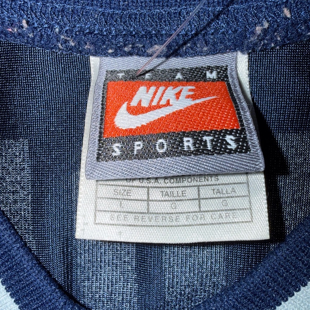Nike Blue Football Jersey Sanders Large - Picture 6 of 8